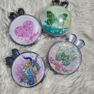 Random Folding makeup mirror Mini portable vanity mirror Double sided mirror Makeup small mirror Makeup tool