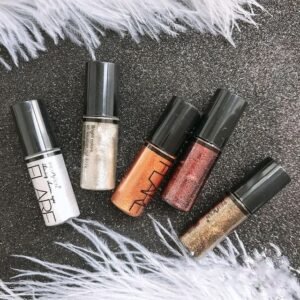 Flare 2 In 1 Glitter Eyeliner & Eyeshadow (5Pcs Set)
